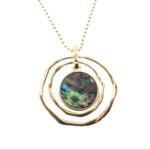 Abalone Shell Pendant Necklace